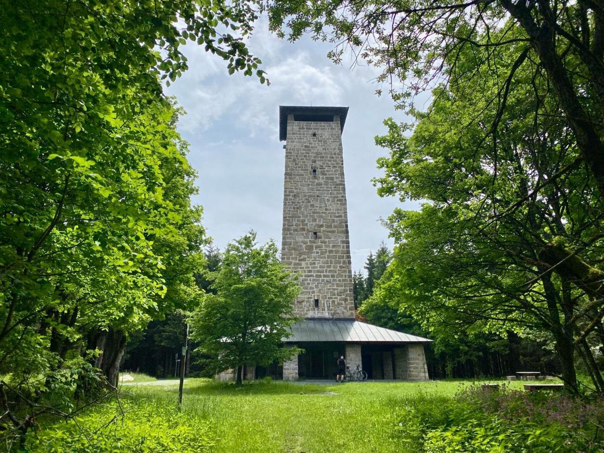 Ferienwohnung Oxana Im Naturpark Fichtelgebirge Schonwald  Eksteriør billede