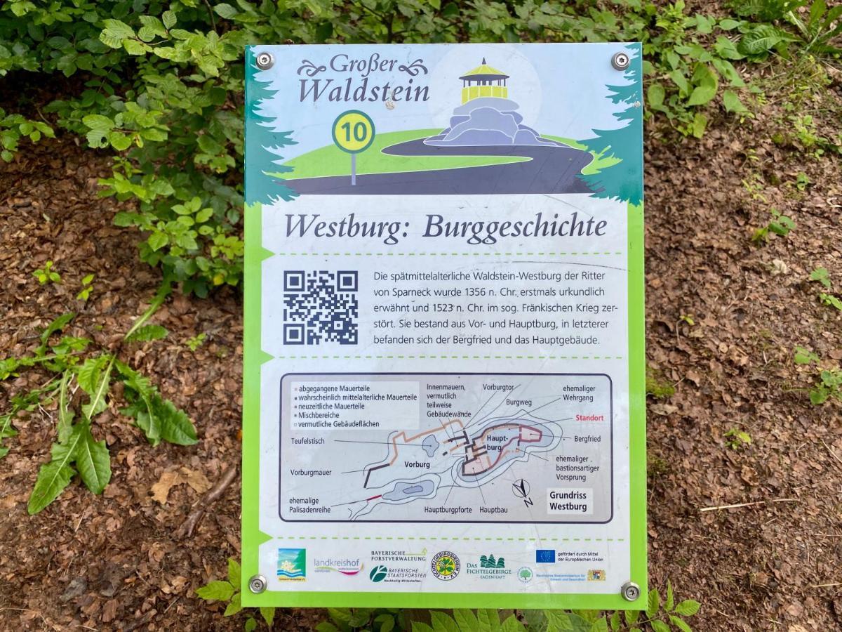 Ferienwohnung Oxana Im Naturpark Fichtelgebirge Schonwald  Eksteriør billede