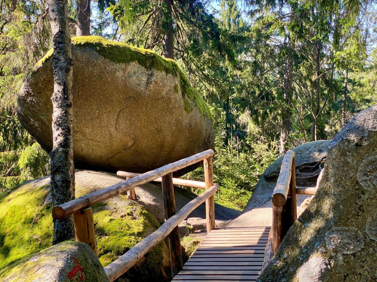 Ferienwohnung Oxana Im Naturpark Fichtelgebirge Schonwald  Eksteriør billede