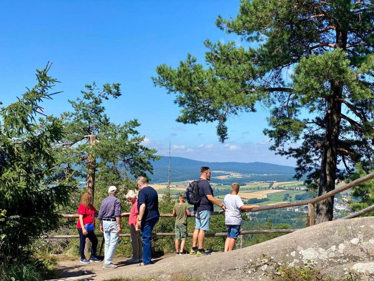 Ferienwohnung Oxana Im Naturpark Fichtelgebirge Schonwald  Eksteriør billede